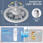 Ventilador de Techo con Luz