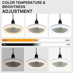 Smart Ceiling Fan with Lighting Base