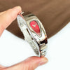 Silver Water Drop Watch