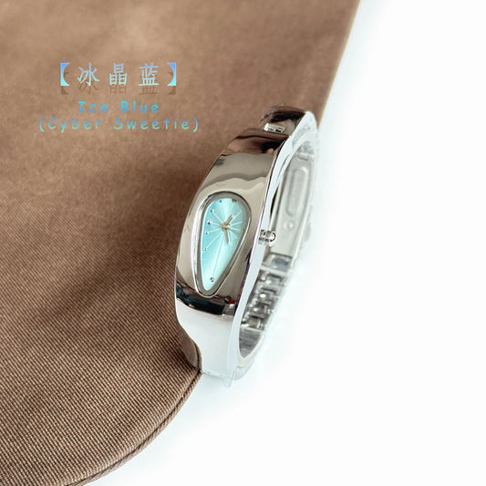 Silver Water Drop Watch