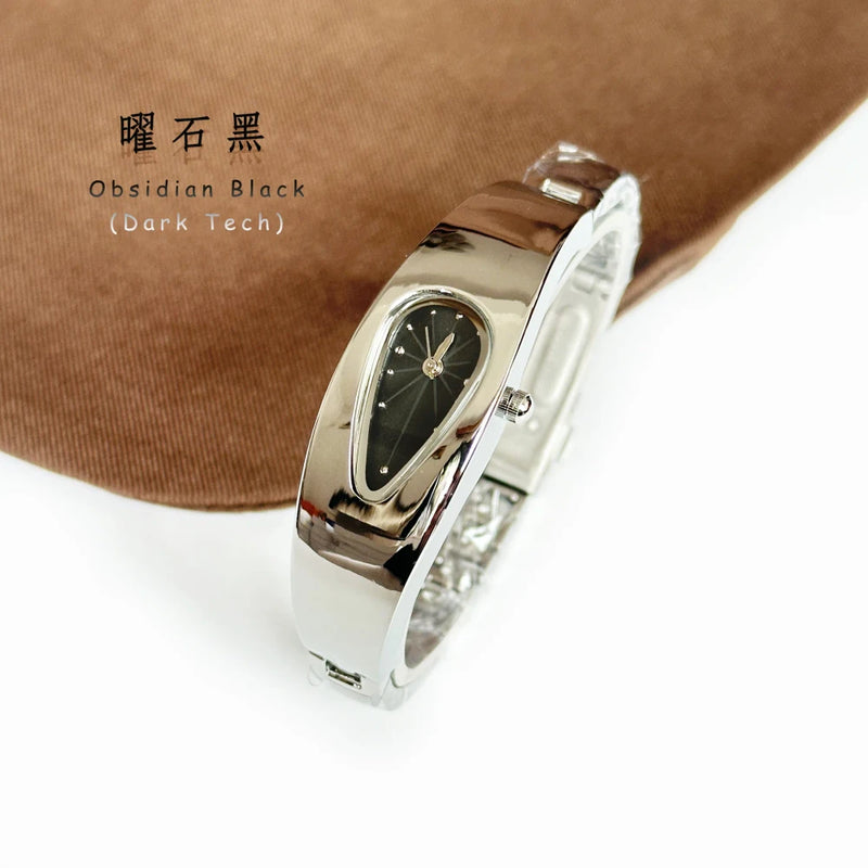 Silver Water Drop Watch