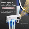 Solar Powered Toothbrush Holder And Dispenser