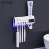 Solar Powered Toothbrush Holder And Dispenser