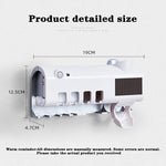 Solar Powered Toothbrush Holder And Dispenser